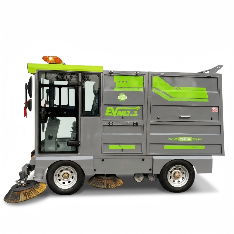 Uzen-Y5C Electric Street Self-Dumping Sweeper