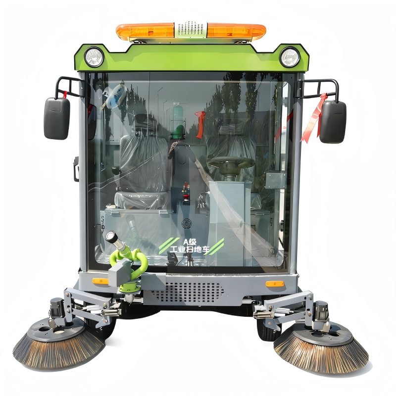 Uzen-YG480 Heavy-Duty Dual-Bucket Pure Suction Sweeper 